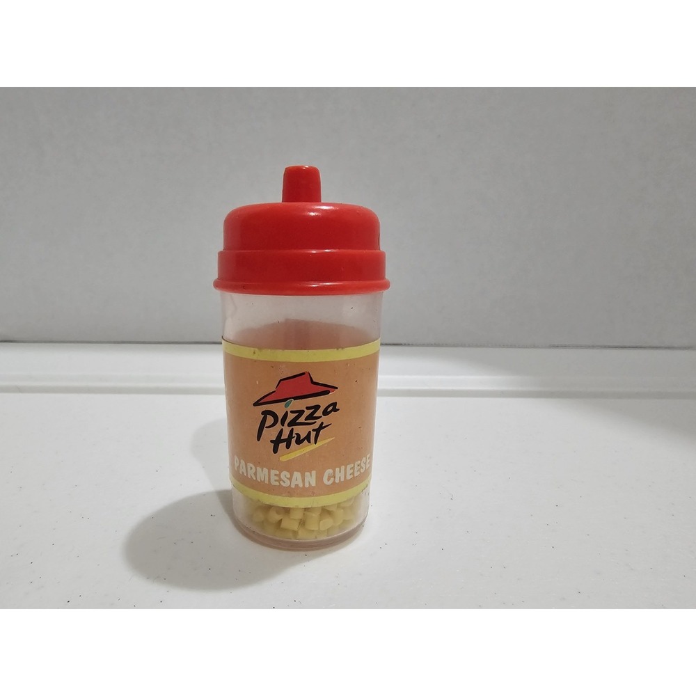 VINTAGE‎ Faux Food Pizza Hut Parmasan Cheese Shaker Replacement Extremely HTF